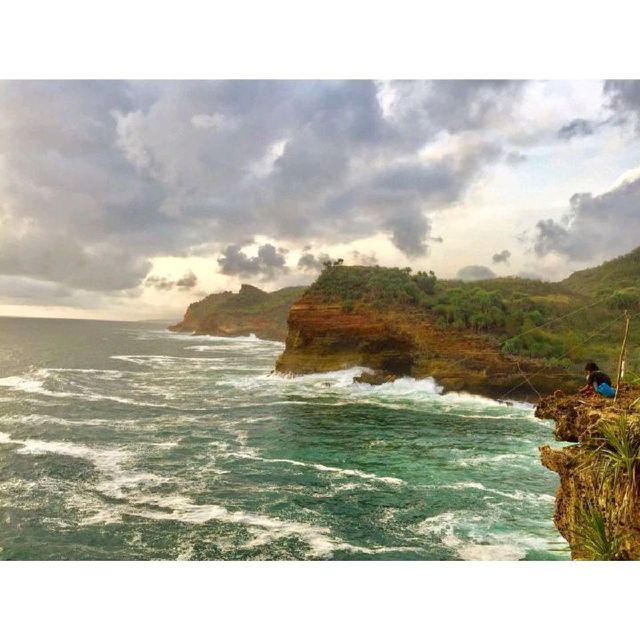 Breathtaking view Timang Beach