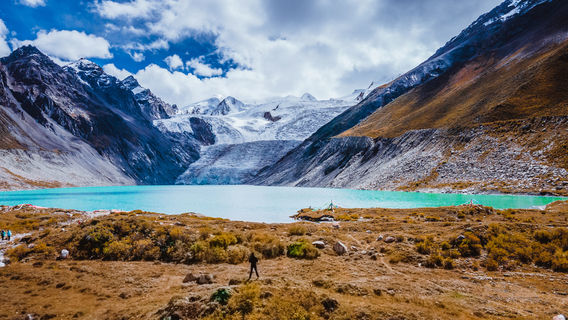 Glacier in Bujia Snow Mountain