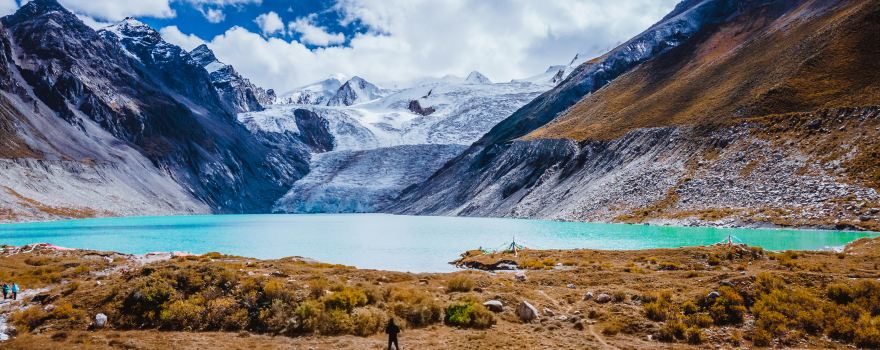 Glacier in Bujia Snow Mountain