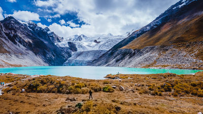 Glacier in Bujia Snow Mountain