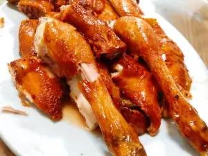 华园农庄特色炭烧鸡