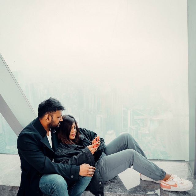 Inside the tallest building in Chongqing