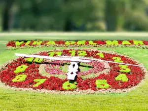 Flower clock