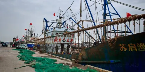 呂四國家中心漁港