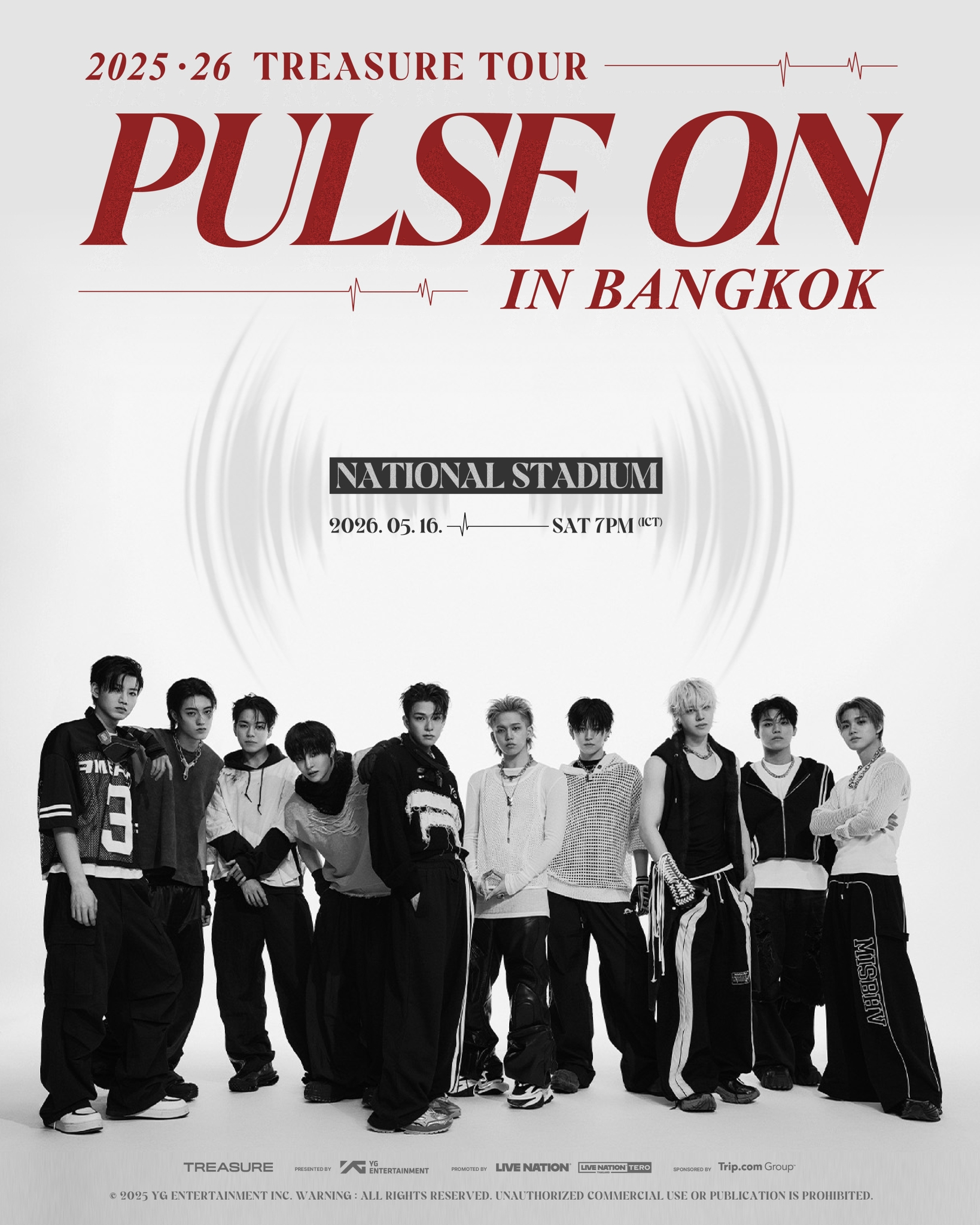 2025-26 TREASURE TOUR [PULSE ON] IN BANGKOK | Bangkok