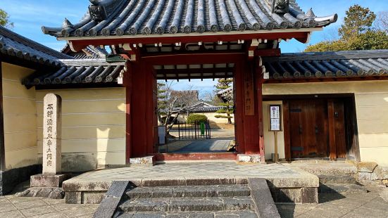 【奈良&middot;法華寺門跡】光明皇后所创建的尼寺，水仙