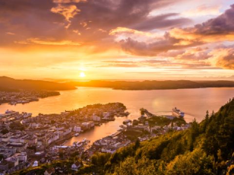 vuelos a Bergen Airport de Madrid