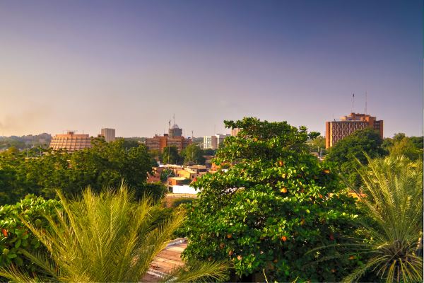 Accra to Niamey flight