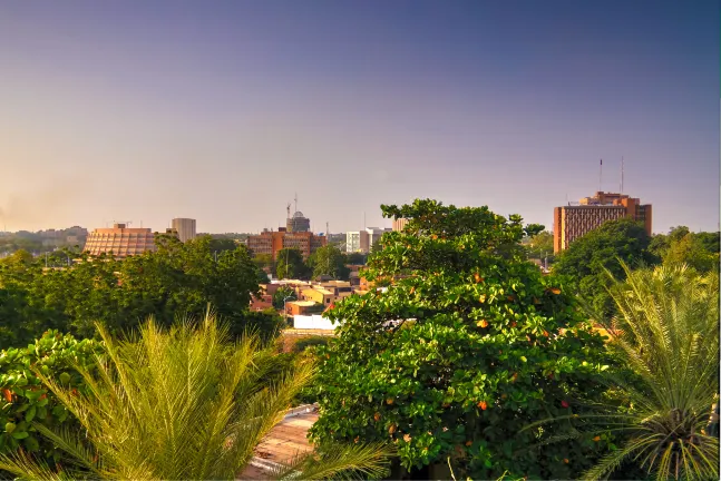 Flug nach Niamey