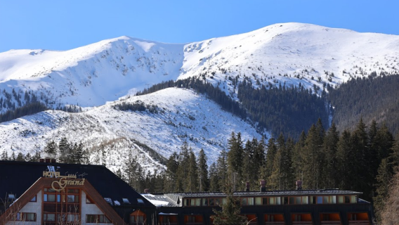 Chopok - departure station of the cable car