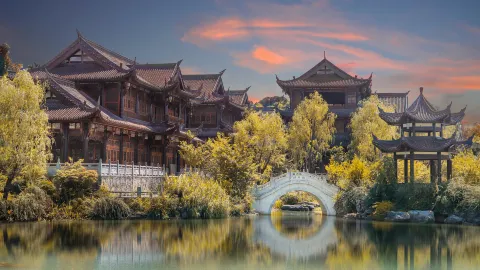 Pingyuan Ancient Town attraction in Bijie