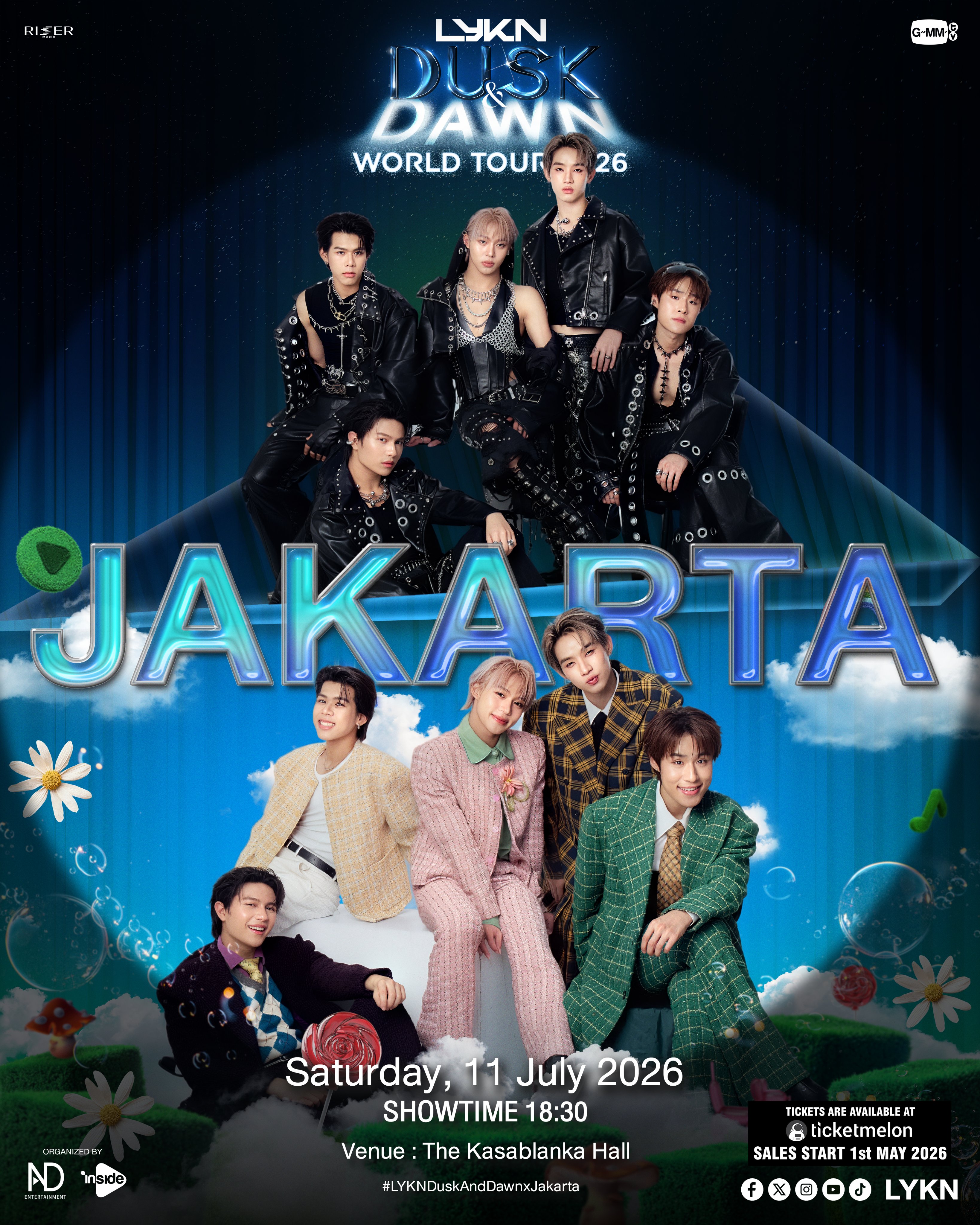 South Jakarta | LYKN DUSK AND DAWN WORLD TOUR IN JAKARTA | The Kasablanka Hall