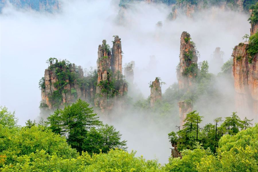 天子山