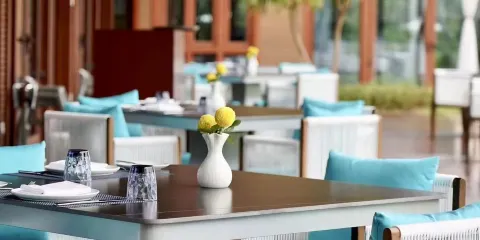 三亞亞龍灣瑞吉度假酒店·宴悦Driftwood·游水海鮮·牛排·草坪·私人定製