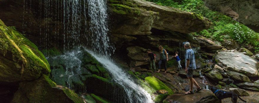 Otter Lake Waterfalls