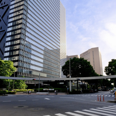 水彩画　新宿警察署裏交差点　A4サイズ 新宿警察署裏交差点 写真素材 [ 6541826 ] - フォトライブラリー