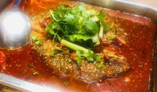 Chong Qing Grilled Fish - Myanmar