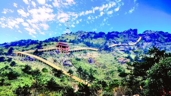 Jiuxian Mountain Scenic Area