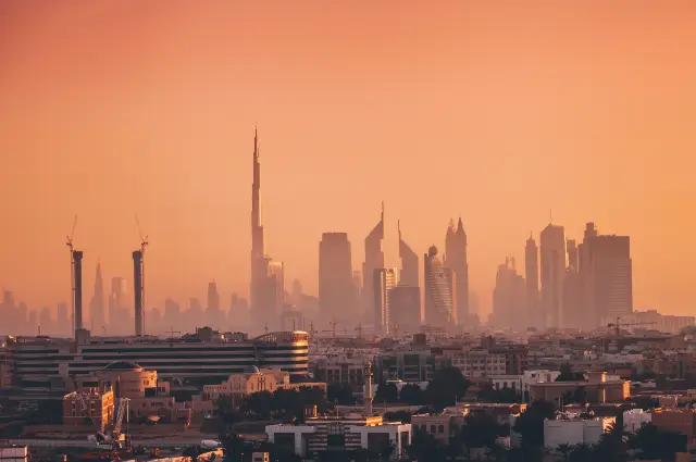 Sunsets in Dubai