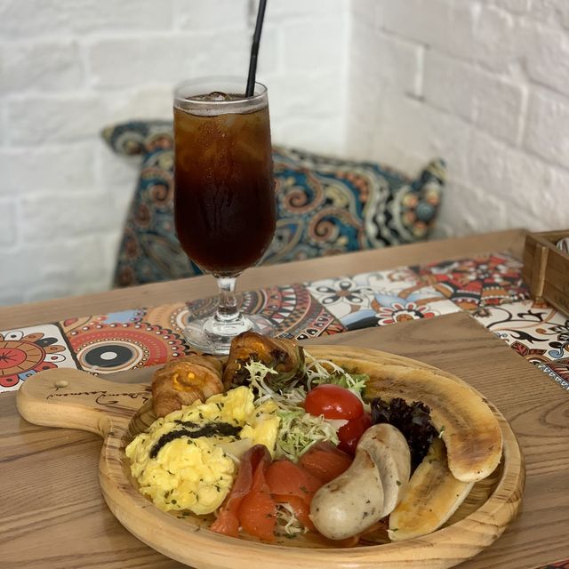 民族風裝潢嘅太子Cafe