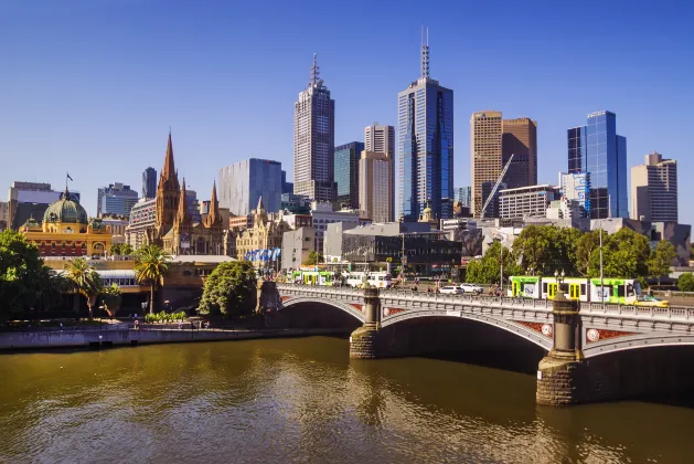 Palvelun Parvekkeita tarjoavat hotellit kohteessa Melbourne