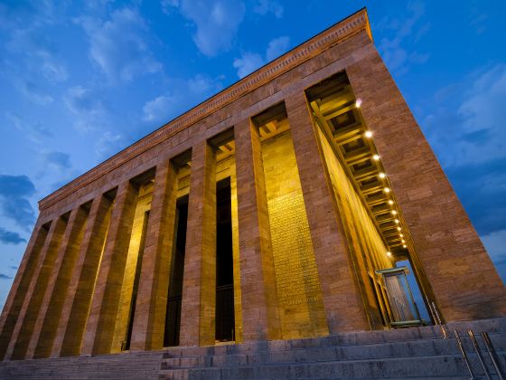 Mausoleum for former Turkish leader