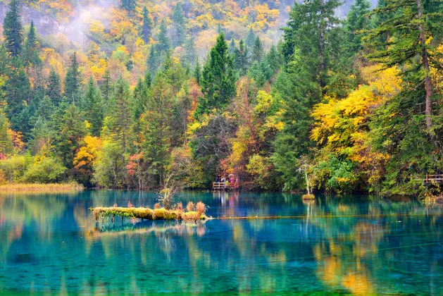 Spring Airlines Japan flug Jiuzhaigou