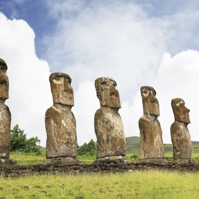 Flights Easter Island to Santiago