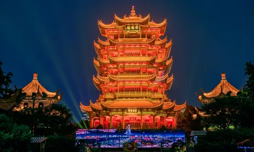Night Tour Of Yellow Crane Tower