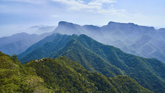 Природно-экологический пейзаж в Циншане