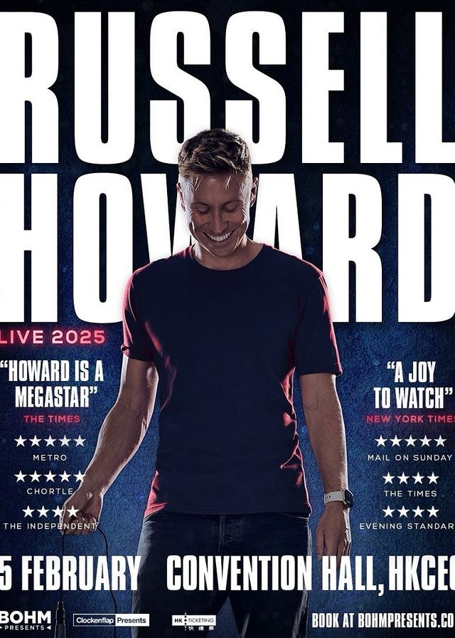 Russell Howard Live in Hong Kong 2025 | Hong Kong Convention and Exhibition Centre