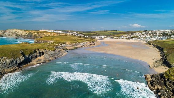 Caravan Park Newquay - Porth Beach