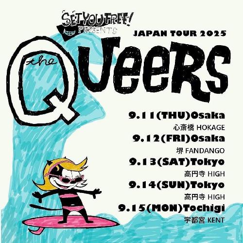 日本堺市 · THE QUEERS 2025日本巡演 | Live Bar FANDANGO