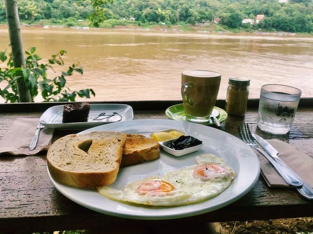 By the river with a view 