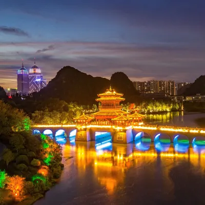 Отзывы об отеле Jingxin Tea House - Elegant Audio-Visual Hotel (Guilin North High-Speed Rail Station Branch)