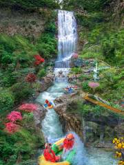 清遠の筆架山渓谷下り