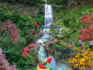 清遠の筆架山渓谷下り