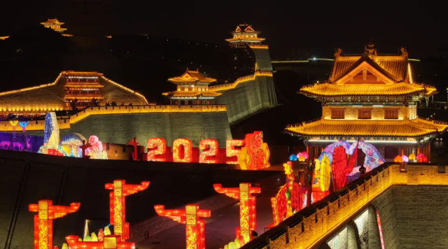 2025忻州古城城牆燈展 | 忻州