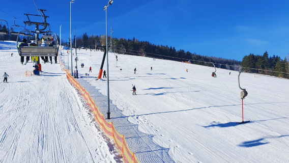 The ski resort Slotwiny