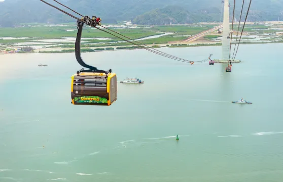 太陽世界吉婆纜車單程票大小同價