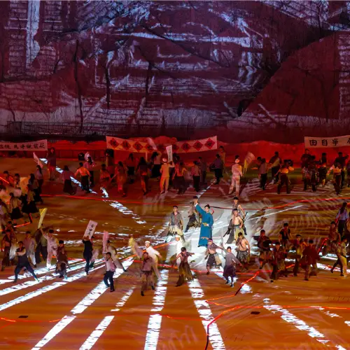 Large-scale Live Performance on "Mao Zedong, China"