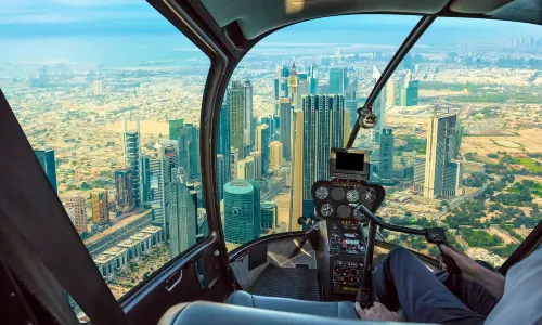 Helicopter Rides in Dubai