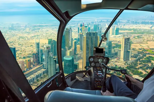 Helicopter Rides in Dubai