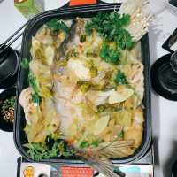 《粉嶺抵食烤魚雞煲放題》