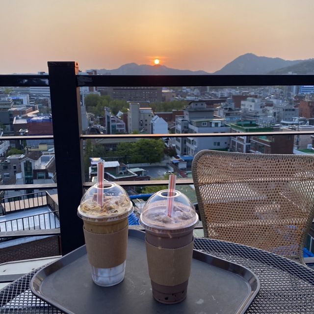 낙산공원 노을명소 루프탑카페
