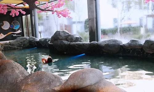 1호 온천 부유 온천