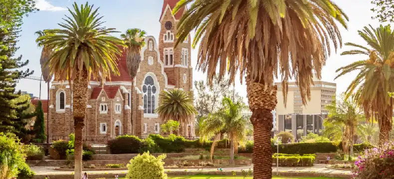 โรงแรมในวินด์ฮุก