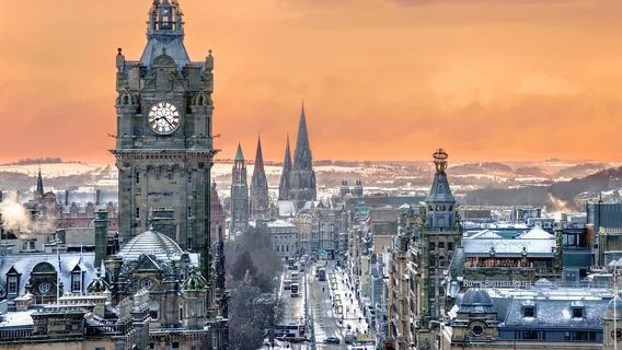 città vecchia di Edimburgo