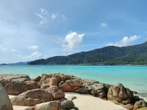 꼬리뻬 북쪽 끝 해변