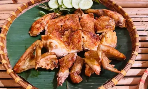 GA NUONG COM LAM ĐA LAT BEP LUA